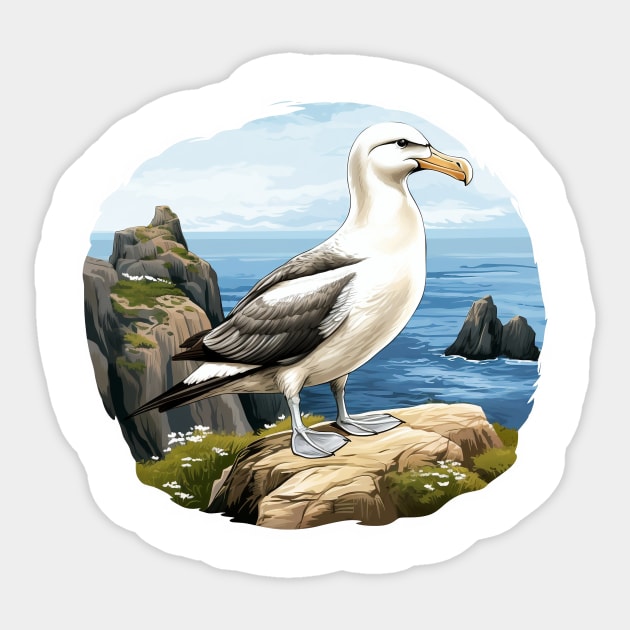 Albatross Sticker by zooleisurelife